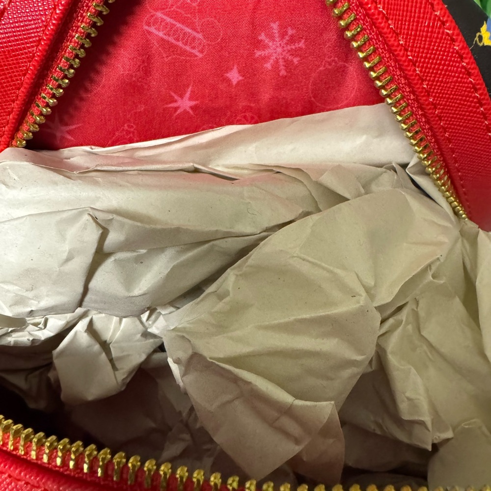 Disney Loungefly - Mickey Ears Holiday Ornament Backpack. - Picture 4 of 4